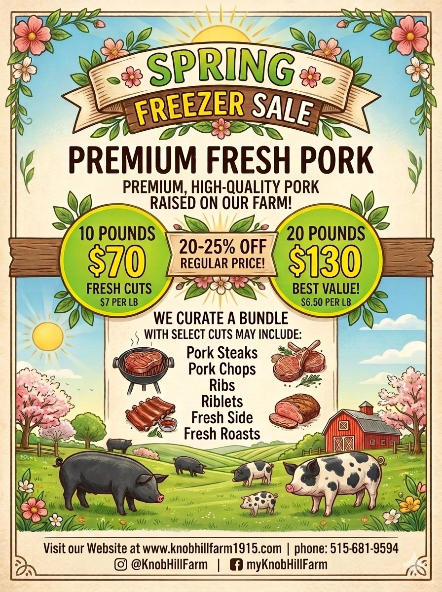 Spring Freezer Sale - Fresh Cuts Box