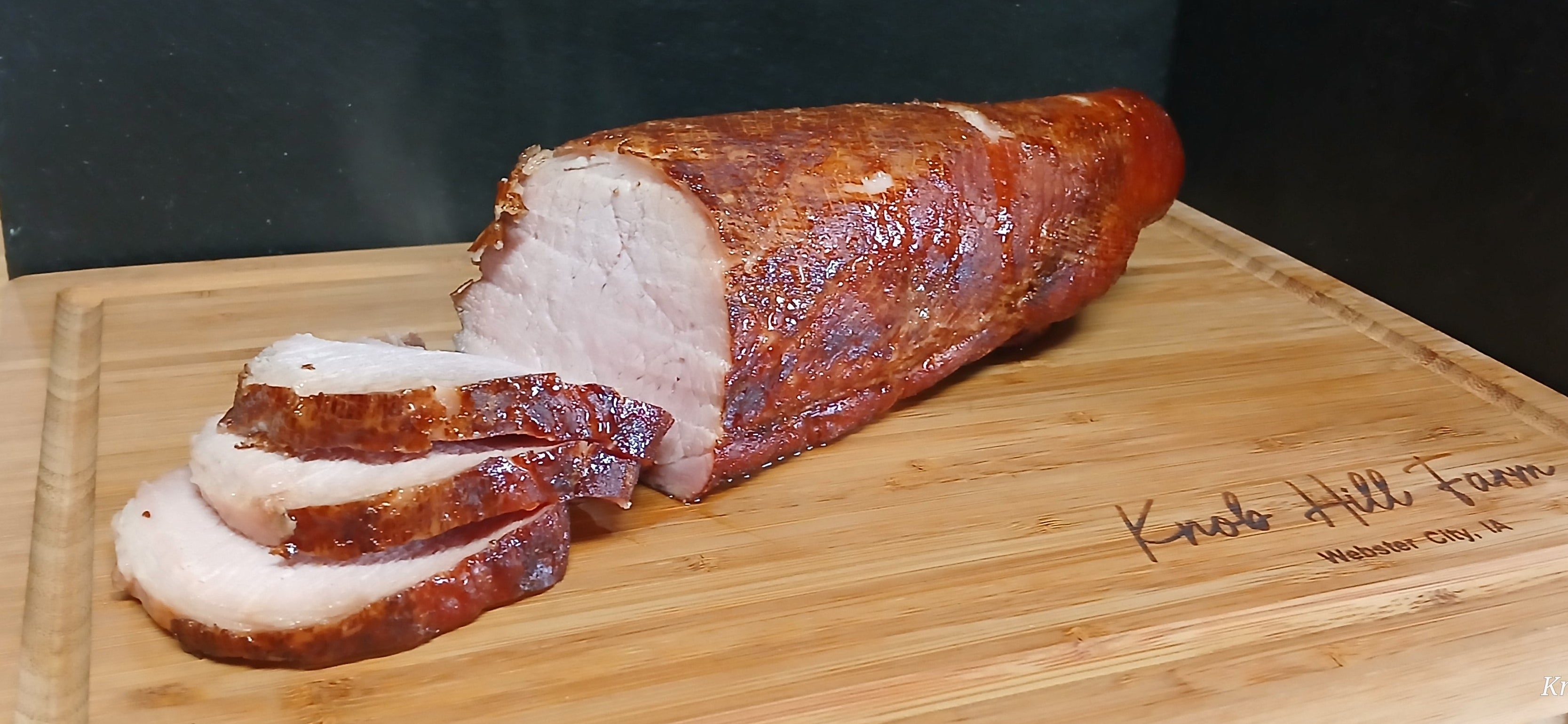 Smoked Boneless Pork Loin